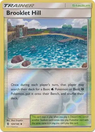 Guardians Rising Brooklet Hill #120/145 reverse holo
